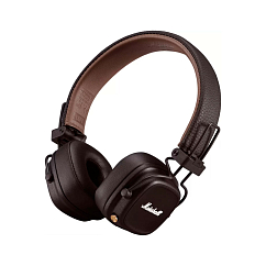 Беспроводные наушники Marshall Major IV brown наушники беспроводные накладные (SN 73400553L33095D0007185)_Уценка