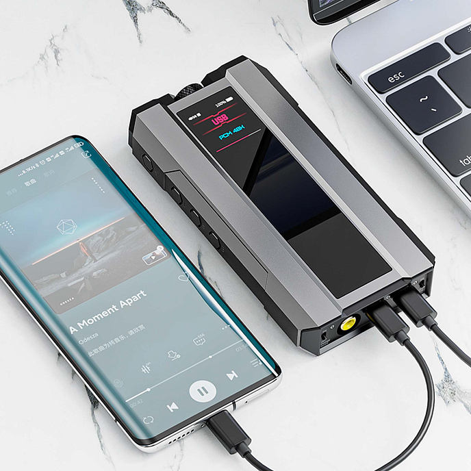 Усилитель-ЦАП для наушников FiiO Q15 Titanium - рис.4