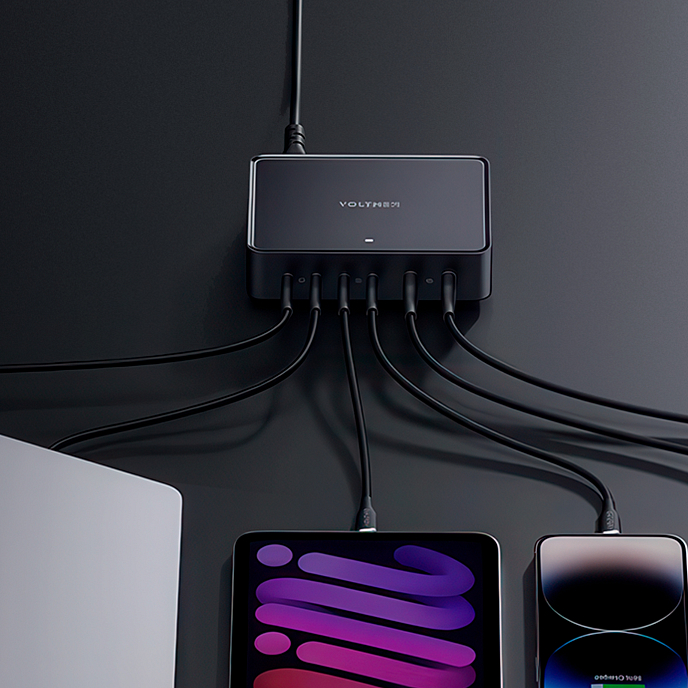 Сетевое зарядное устройство VOLTME Revo 240 Desktop Charger Black - рис.9