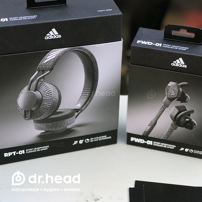 Наушники Adidas RPT-01 Light Grey - рис.16