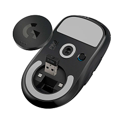 Мышь Logitech Mouse PRO Х Superlight Wireless Gaming black беспроводная (SN 2233LZ0683W9)_Уценка