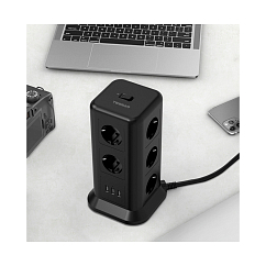 Сетевой фильтр Tessan TPS01-DE Black