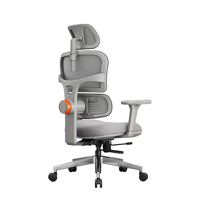 Компьютерное кресло FoxGear NETZ XO Office Edition Grey - рис.2