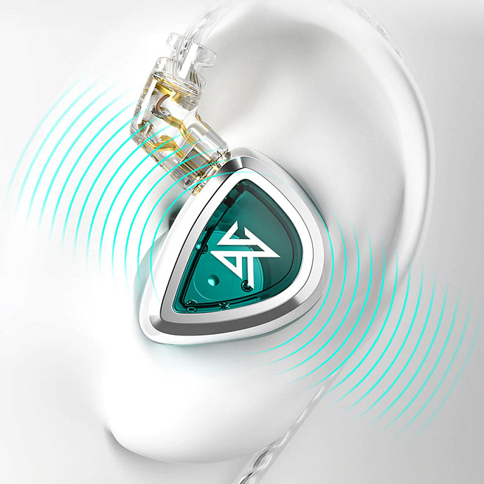 Наушники внутриканальные KZ EDA (3 pairs set) without mic Silver - рис.6