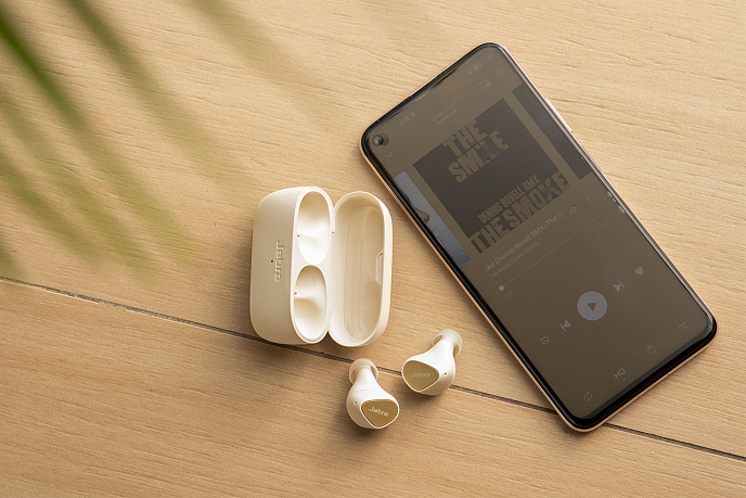 Беспроводные наушники Jabra Elite 3 Light Beige - рис.7