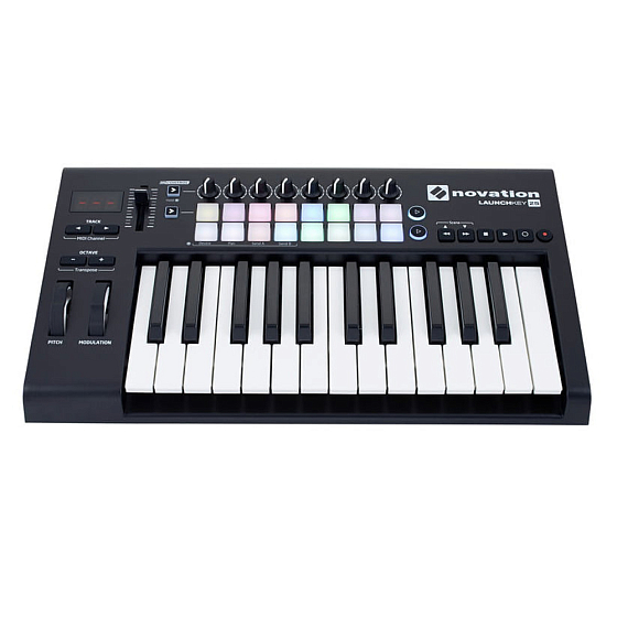 MIDI-клавиатура Novation Launchkey 25 MK2 black - рис.0