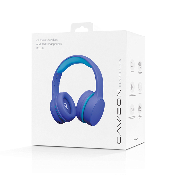 Беспроводные наушники Caweon Piccoli Blue - рис.5