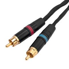 Кабель HeadMade Pro 2RCA - 6.3mm 3m
