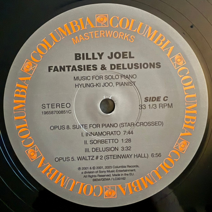 Виниловая пластинка Billy Joel - Fantasies and Delusions - 2LP - рис.6