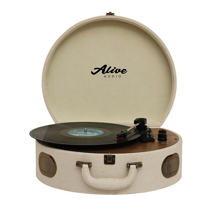 Проигрыватель винила Alive Audio MOVIE The Canvas Edition Mocca - рис.0