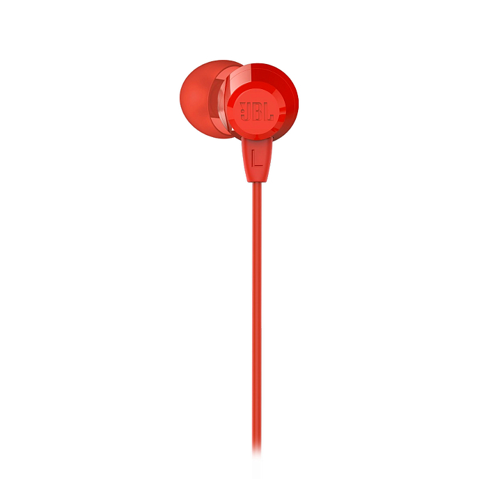 Наушники внутриканальные JBL C50HI Red - рис.1