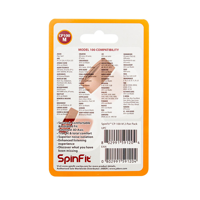 Амбушюры SpinFit CP100 XS - рис.5