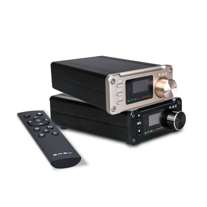 Интегральный усилитель SMSL SA-50 Plus Black - рис.3