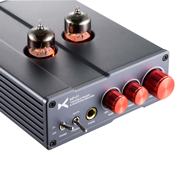 Усилитель для наушников xDuoo MP-01 Grey - рис.1