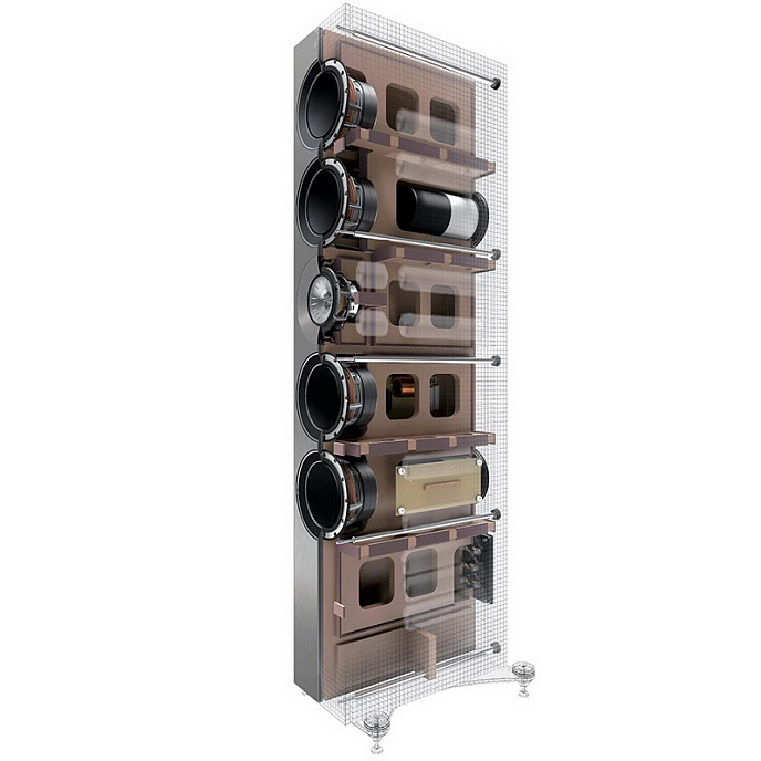 Напольная акустика KEF Reference 5 Satin American Walnut - рис.4