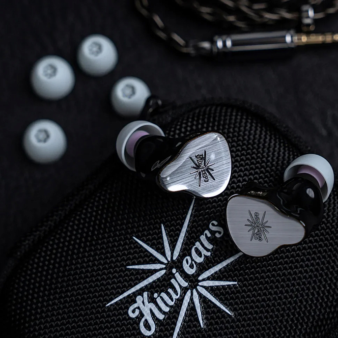 Наушники внутриканальные Kiwi Ears KE4 Black/Silver - рис.7