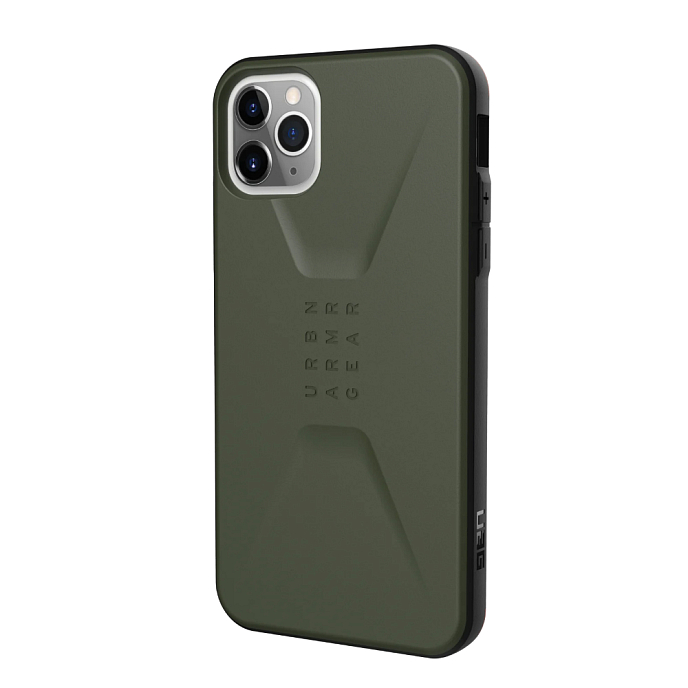Чехол для телефона UAG Civilian iPhone 11 Pro Max Olive Drab - рис.0