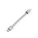 Кабель ddHiFi MD19S Silver USB-C - USB-C 100W 8cm - рис.2 Кабель ddHiFi MD19S Silver USB-C - USB-C 100W 8cm - рис.2