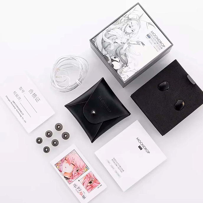 Наушники внутриканальные MoonDrop Chu 2 black проводные внутриканальные наушники с динамическим драйвером (SN 010310572112)_Уценка - рис.7