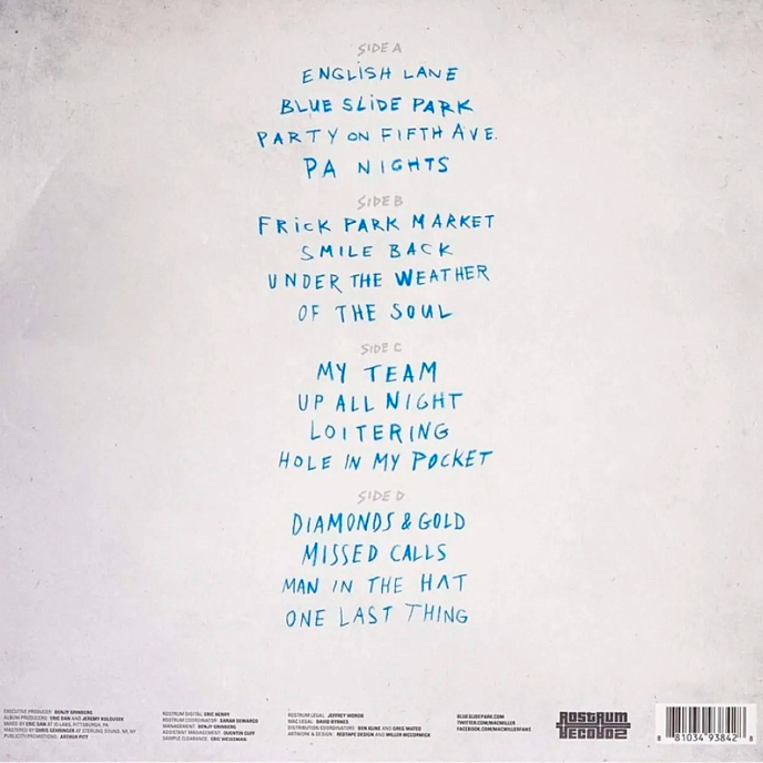 Виниловая пластинка Mac Miller - Blue Slide Park Coloured LP - рис.1