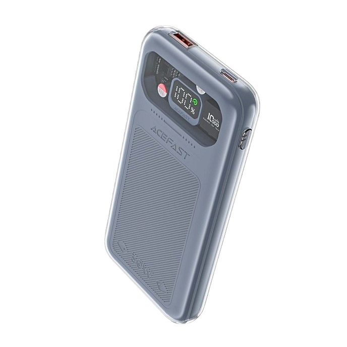 Портативный аккумулятор ACEFAST M1-10000 Mica Grey - рис.1