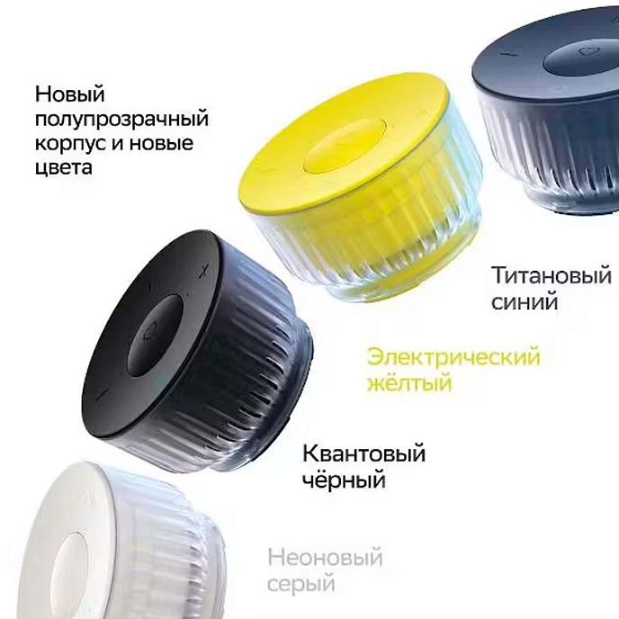 Умная колонка SberDevices SberBoom Mini 2 Electric Yellow - рис.5