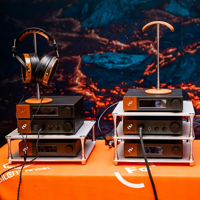 Стойка для Hi-Fi ddHiFi HS300-12 Silver - рис.1