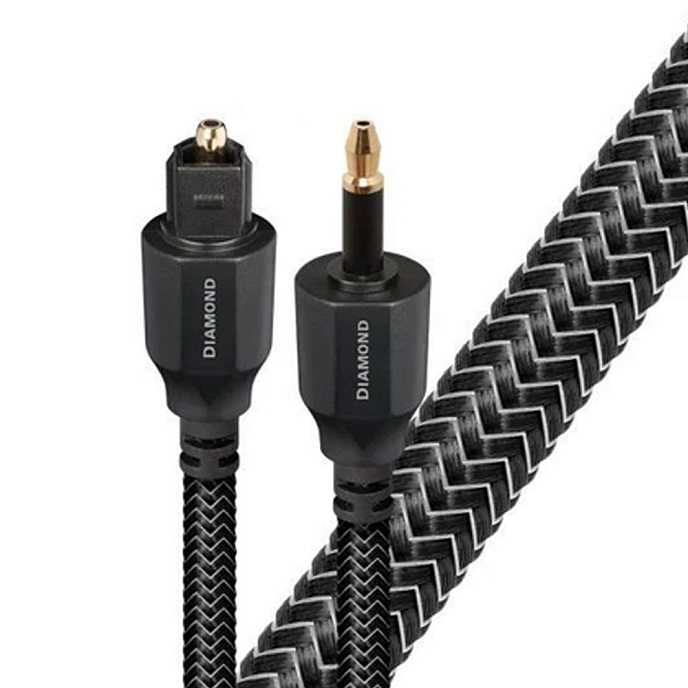 Кабель AudioQuest Optical Diamond Toslink-Toslink-mini 1.5 m - рис.0