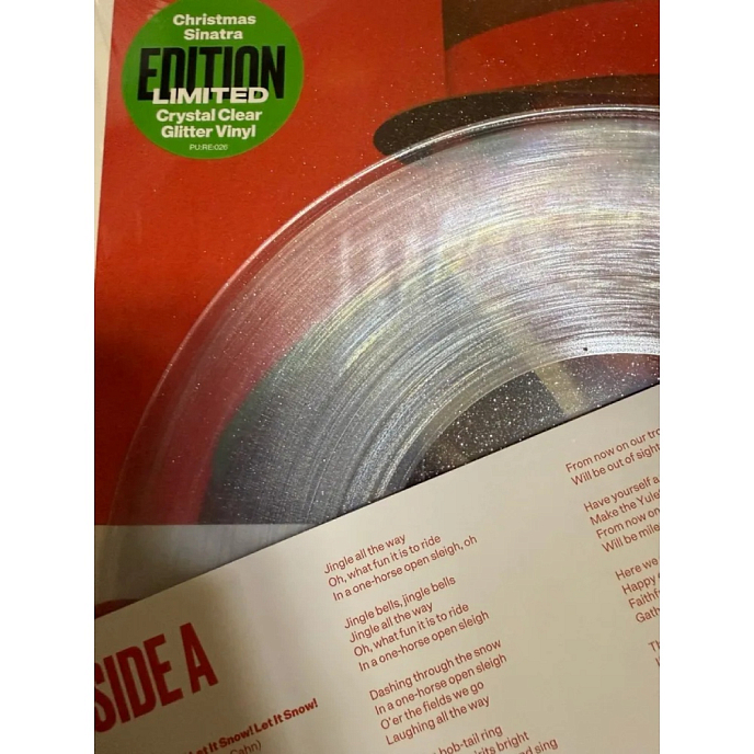 Виниловая пластинка Frank Sinatra - Christmas Sinatra (Crystal Clear Vinyl) LP - рис.2