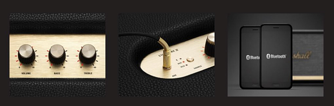 Портативная колонка Marshall Stanmore II BT Black - рис.9