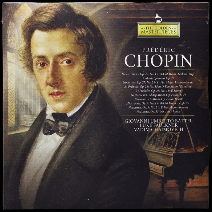 Виниловая пластинка Fredeic Chopin - Golden Masterpieces - LP - рис.0