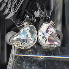 Наушники внутриканальные FiiO JD10 Transparent USB-C