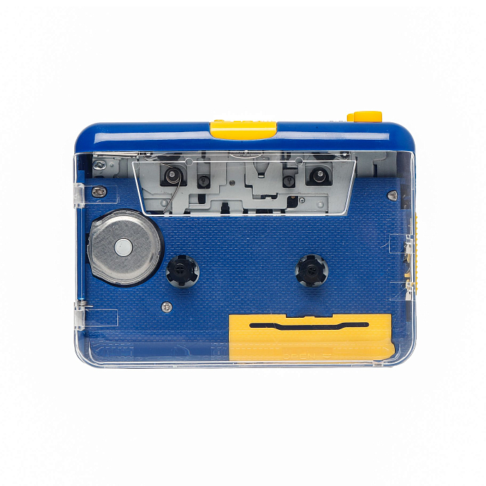 Плеер MJI Audio J09 Cassette Player Blue - рис.0