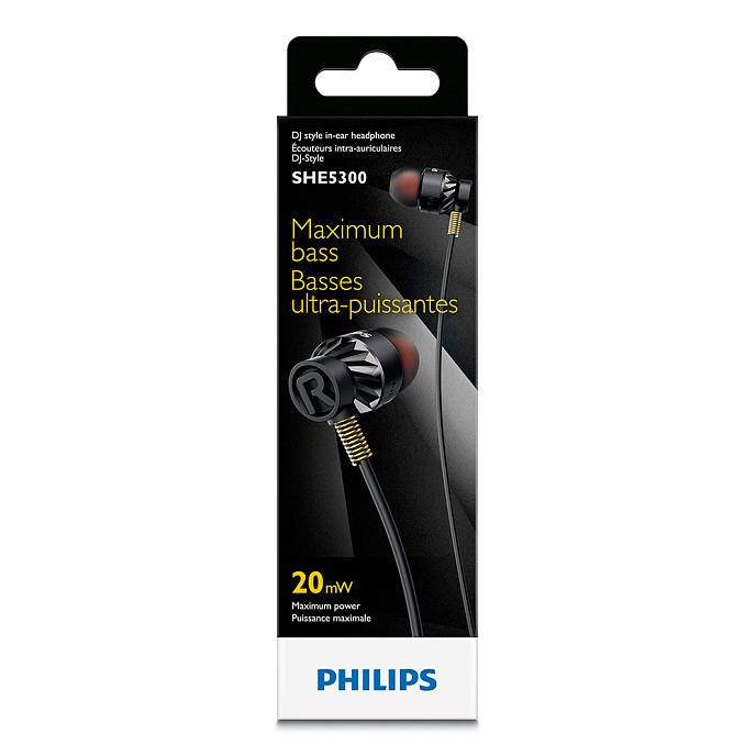 Наушники Philips SHE5300BK/51 - рис.3