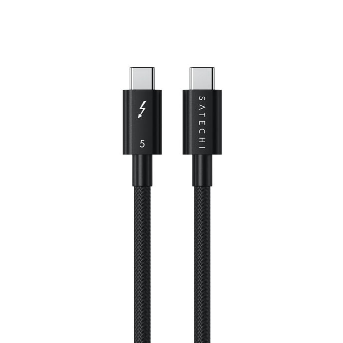 Кабель Satechi Thunderbolt 5 Pro 240W USB-C - USB-C 1m Black - рис.1