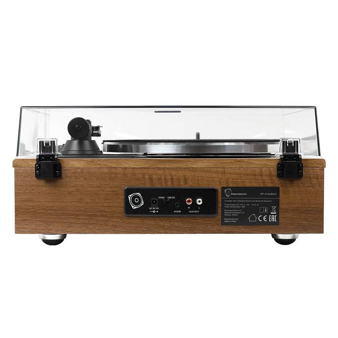 Проигрыватель винила Reproductor RP-410UBWA Walnut - рис.6