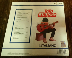 Пластинка Toto Cutugno L'Italiano LP