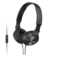 Наушники Sony MDR-ZX310AP Black - накладные наушники с гарнитурой, черные_OpenBox