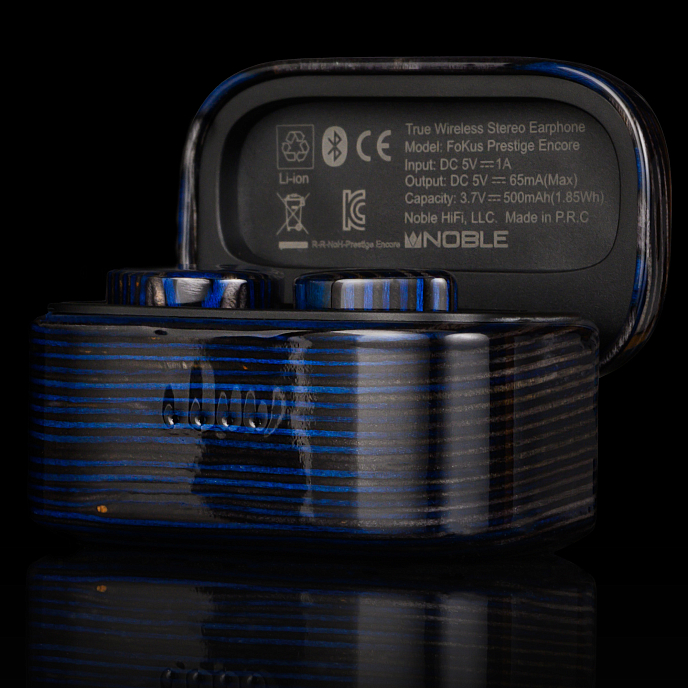 Беспроводные наушники Noble Audio Fokus Prestige Encore Black Blue - рис.20