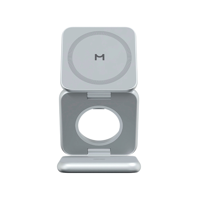 Беспроводная зарядка Magssory Fold Pro Silver - рис.1