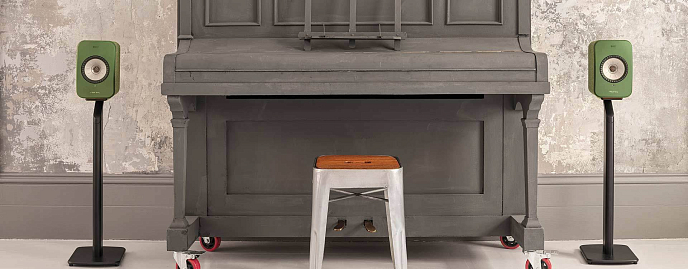 Стойки под акустику KEF S1 Floor Stand Grey - рис.2