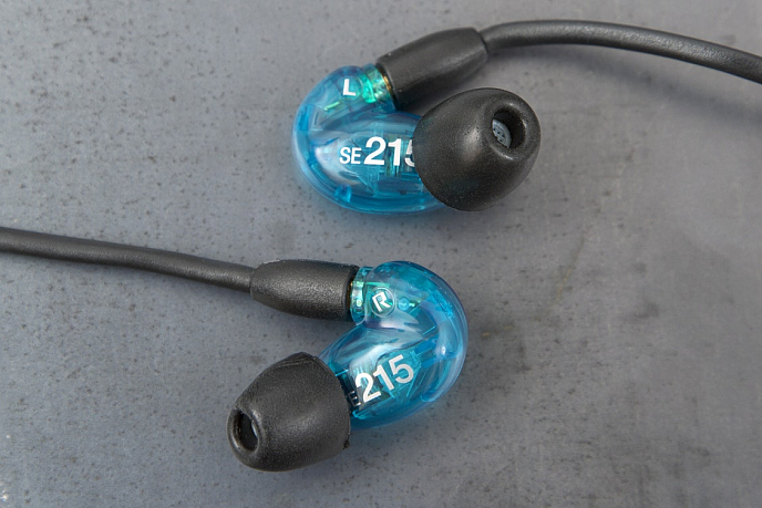 Беспроводные наушники Shure SE215 BT1 Blue - рис.7