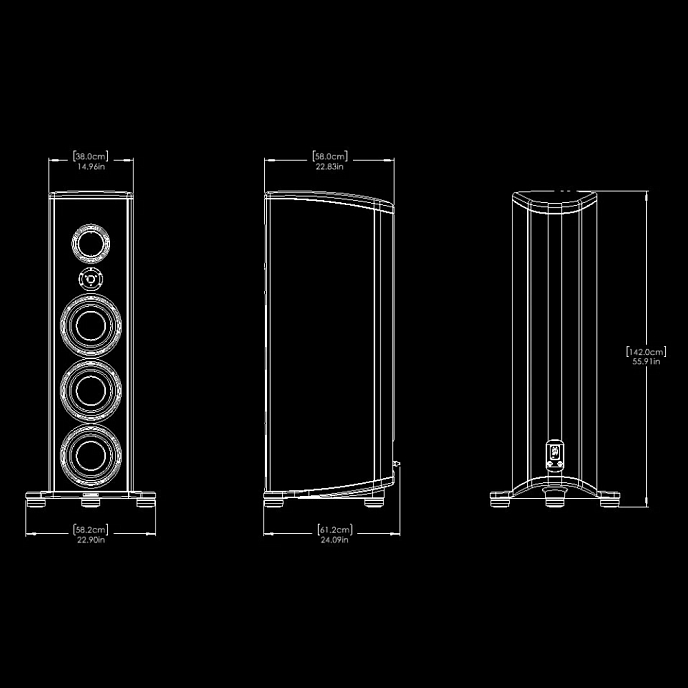 Напольная акустика Magico S7 MKII M-COAT Black High Gloss - рис.3