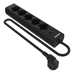 Сетевой фильтр Philips CHP2155BB/51 Black 3m