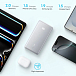 Внешний аккумулятор Anker Zolo 10K mAh 22.5W (Built-In USB-C Cable) White - рис.5