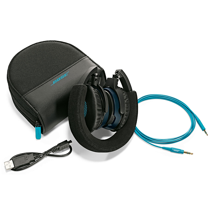 Беспроводные наушники Bose SoundLink On-ear Black/Blue - рис.7