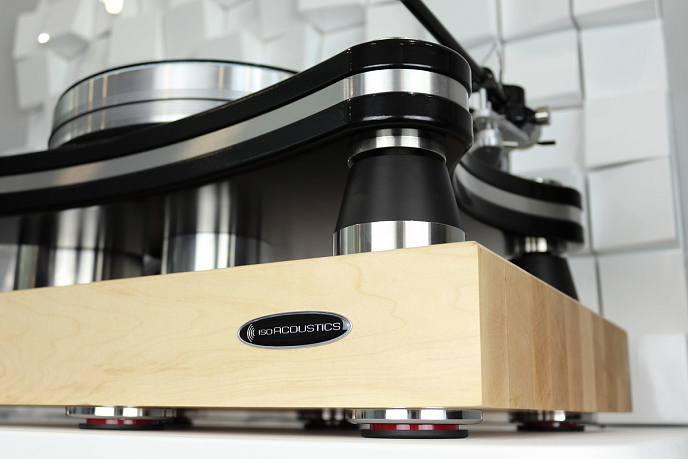 Антивибрационная подставка IsoAcoustics DELOS 1815M2 Maple - рис.1