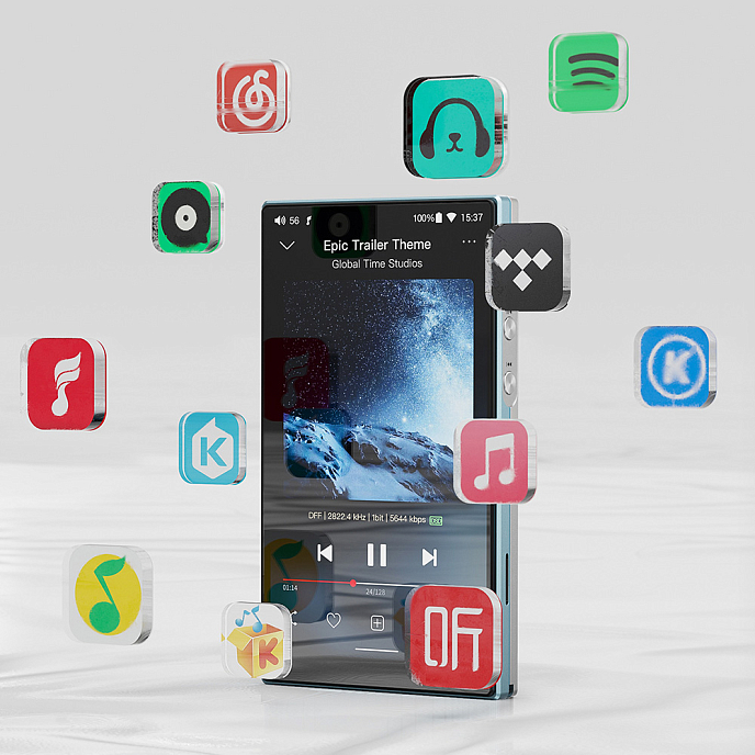 Плеер FiiO JM21 Sky Blue - рис.11