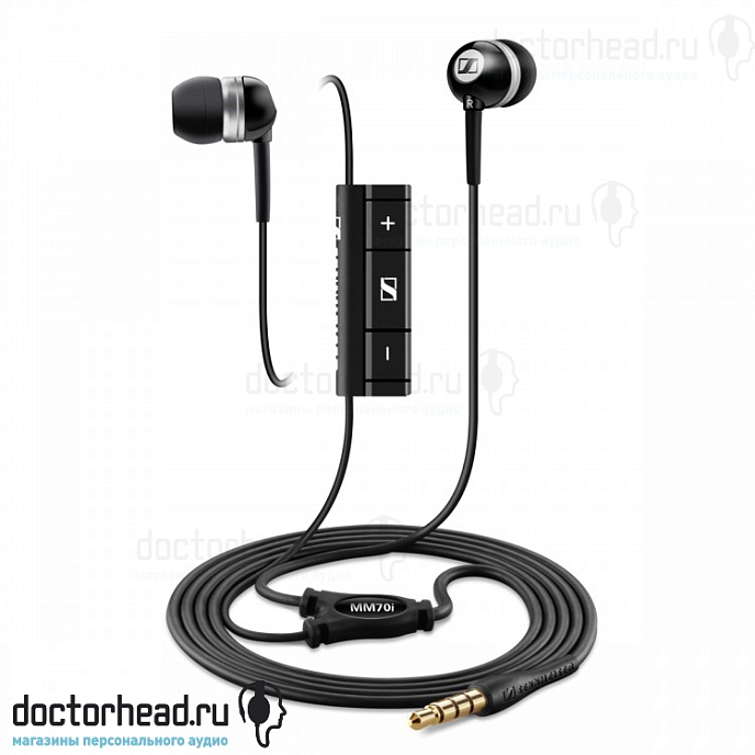 Наушники Sennheiser MM 70i Black - рис.0