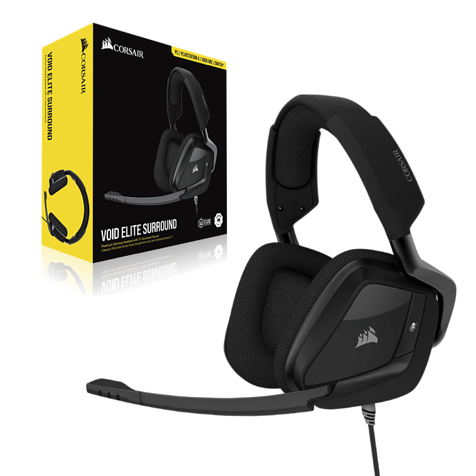 Игровая гарнитура Corsair VOID Elite Surround Carbon - рис.11